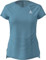 Odlo Shirt Ronde Hals Korte Mouwen Ceramicool BLAUW - Maat XL