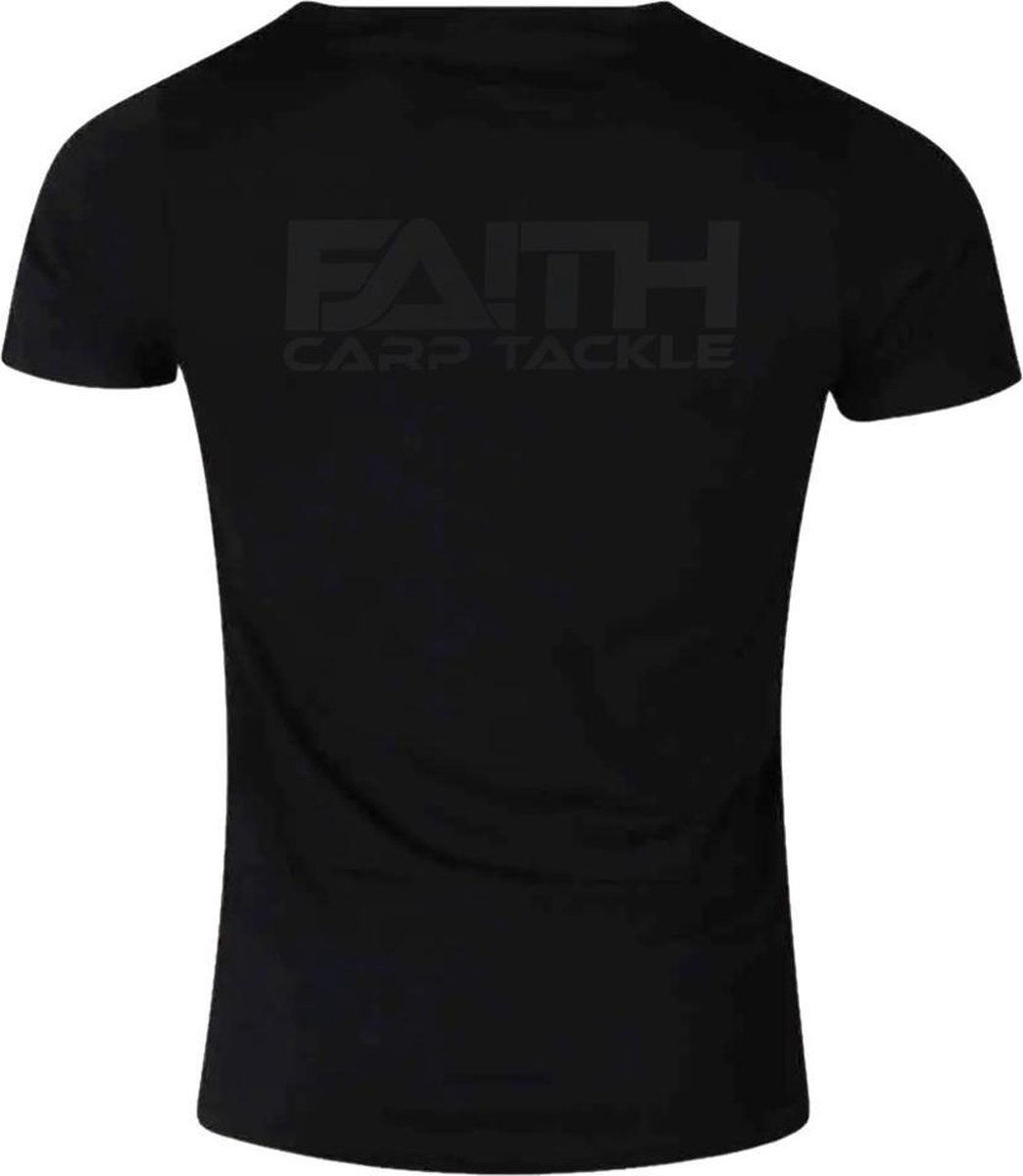 Faith T-Shirt - Black - Maat L - Zwart