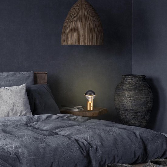 EGLO Tafellamp Winsham - Lantaarn Design Groen Patina, E27, Metaal