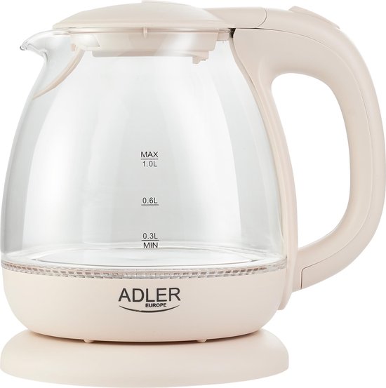 Adler  - Waterkoker - 1.0 liter - Wit