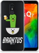 LG Q7 Telefoonhoesje met Naam Braktus