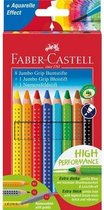 Faber-Castell kleurpotloden - Jumbo Grip - promotieset 8+1+1 - FC-280921