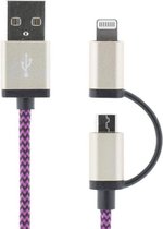 STREETZ  IPLH-243, Lightning/Micro USB Kabel, 1m