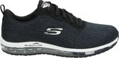 Skechers Skech Air Element Cinema Dames Sneakers - Black White - Maat 40
