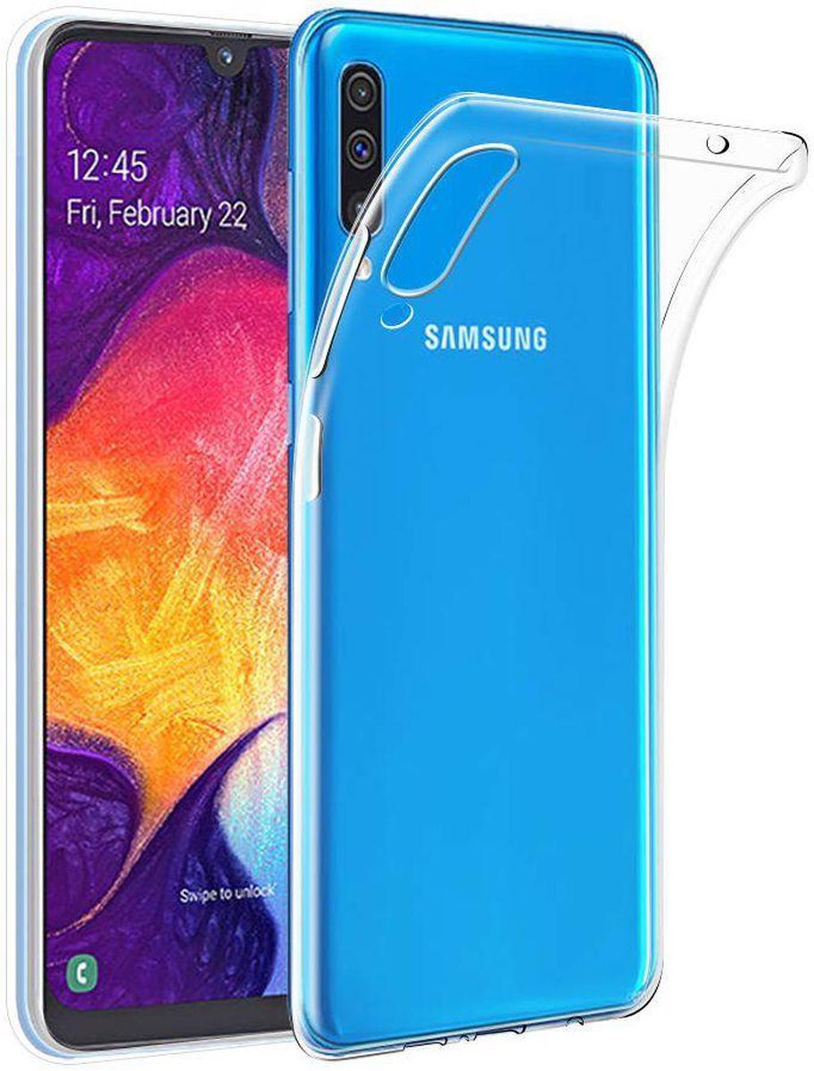 Samsung Galaxy A50 Hoesje Dun TPU Transparant | bol.com