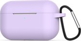Mobigear Siliconen Cover Paars voor Apple AirPods Pro