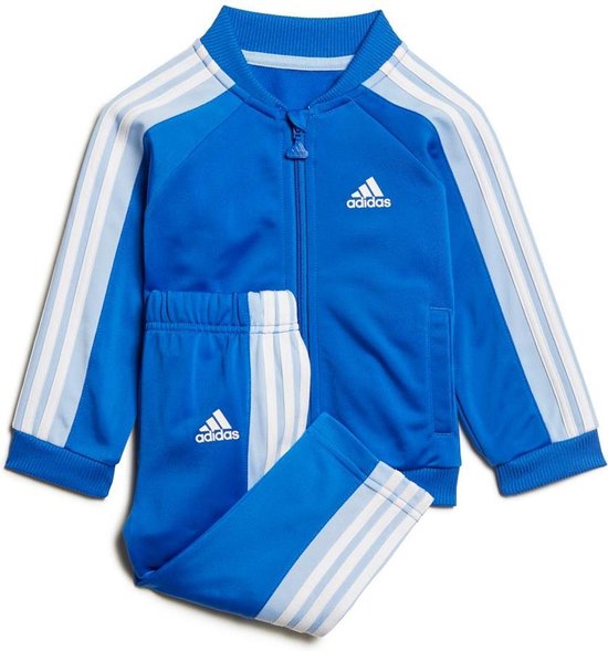 Adidas Shiny Performance Trainingspak - Trainingspakken - blauw - | bol.com