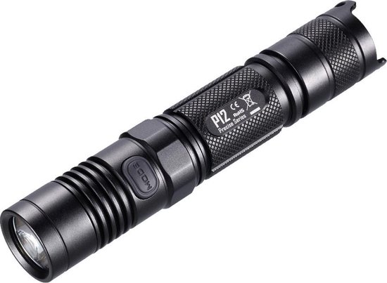 NiteCore zaklamp P12 Cree XM-L2 U2 LED 1000 lumen - Zwart | bol.com