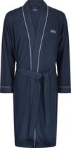 HUGO BOSS heren ochtendjas (dun) - kimono - blauw -  Maat: XL