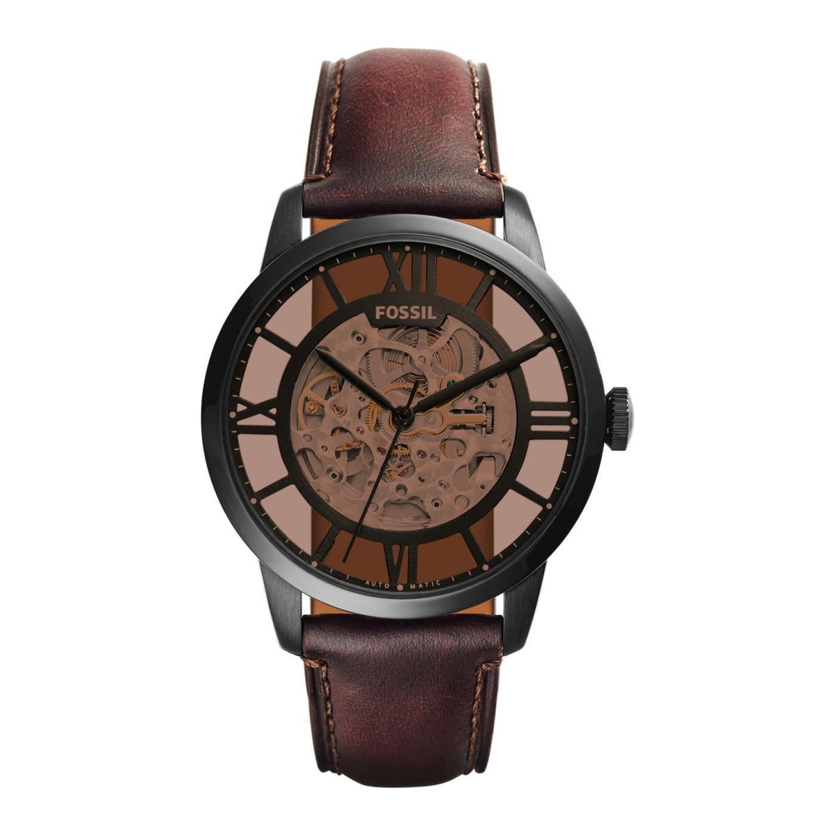 Fossil Townsman ME3098 Herenhorloge 44 mm - Zwart