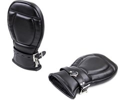 Kiotos - BDSM Leren Wanten Voor Bondage - Zwart