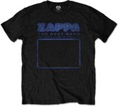 Frank Zappa Heren Tshirt -M- Never Heard Zwart