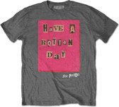 Sex Pistols - Rotten Day Heren T-shirt - S - Grijs