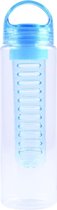 Sundaze Waterfles Met Fruitfilter Blauw 700 Ml