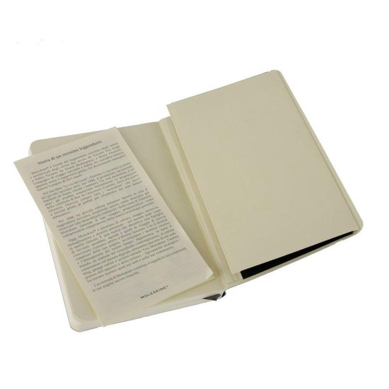 Moleskine Classic Notitieboek - Large - Softcover - Blanco - Zwart - Moleskine