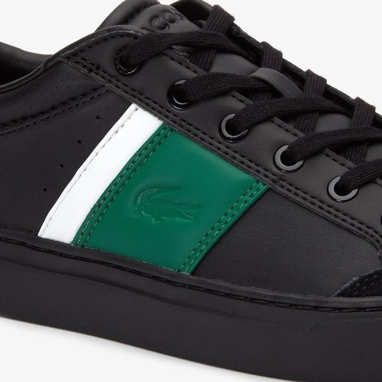 Laboratorium Ligatie Sta op Lacoste Courtline Zwart / Groen - Heren - Sneakers - Maat 40 | bol.com