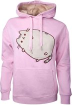Pusheen Hoodie/trui -L- Embroidered Outline Pusheen Roze