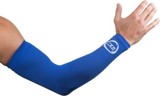 INC Competition Compressie Arm Sleeves - Blauw - Maat L - INC