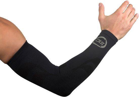 INC Competition Compressie Arm Sleeves - Zwart - Maat XL - INC