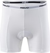 AGU Underwear Fietsonderbroek met Zeem Essential Heren - Wit - M