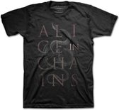 Alice In Chains Heren Tshirt -2XL- Snakes Zwart