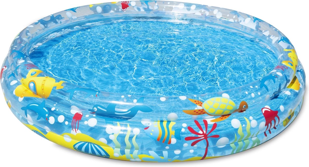 Bestway Kinderzwembad Ocean Life 152 x 30 cm - Opblaasbaarzwembad — afbeelding 7