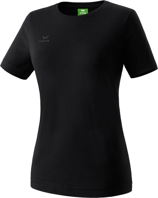 Erima Basics Dames Teamsport T-Shirt - Shirts  - zwart - 42