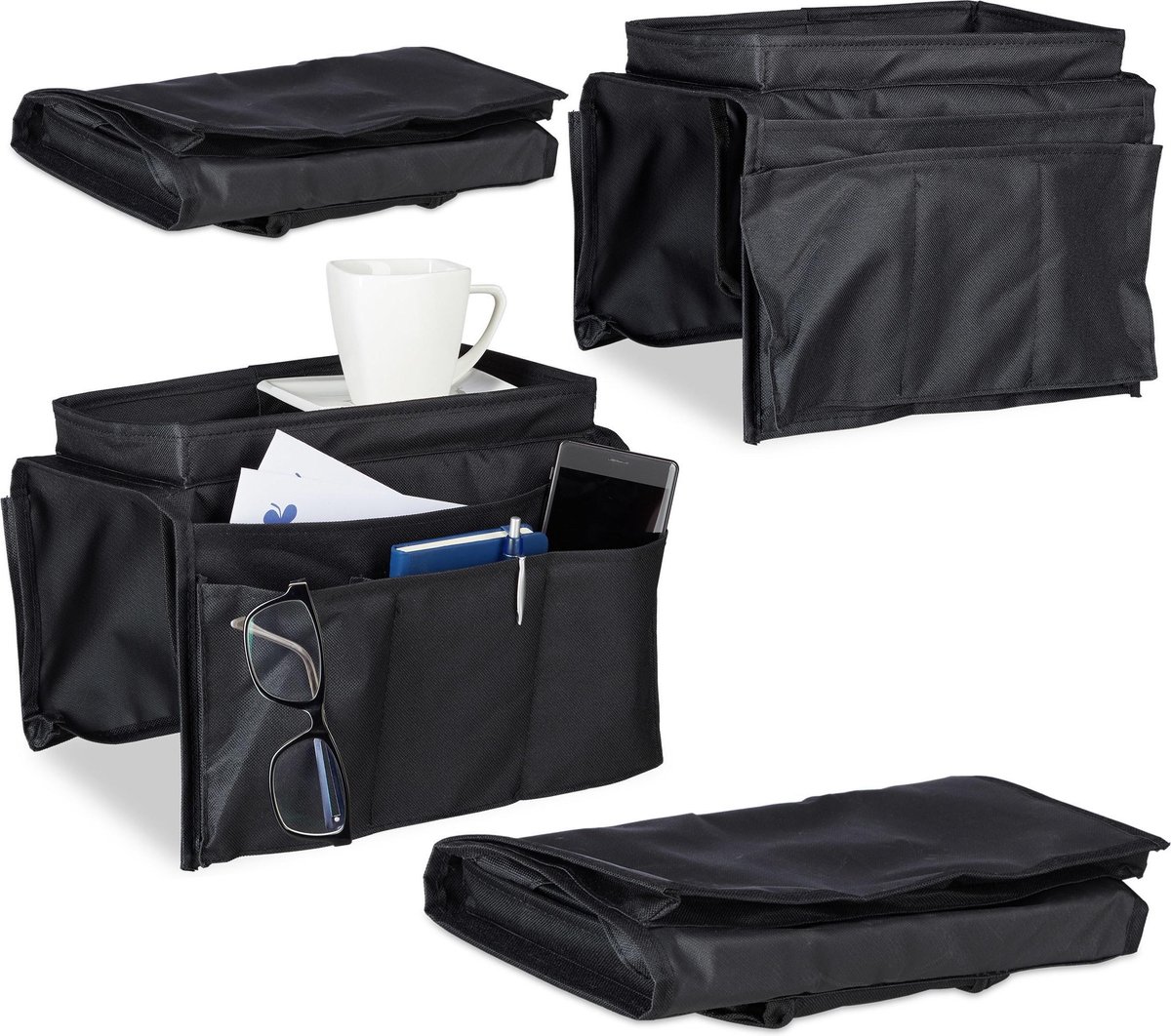 Natural Bankovertrek, armleuning, sofa, dienblad, armleuning, bankplank, huisorganizer, plaats afstandsbediening, snacks
