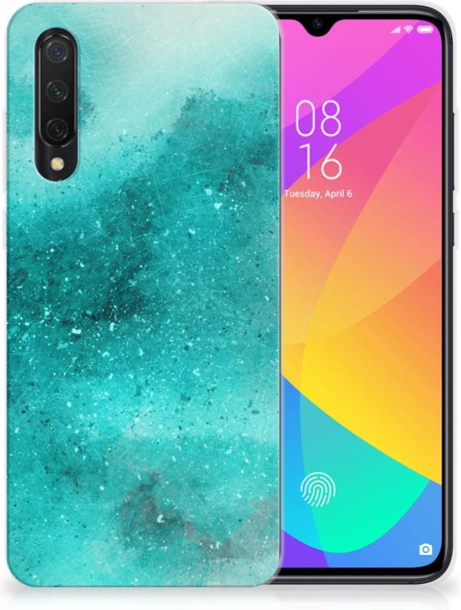 Hoesje maken Xiaomi Mi 9 Lite Painting Blue