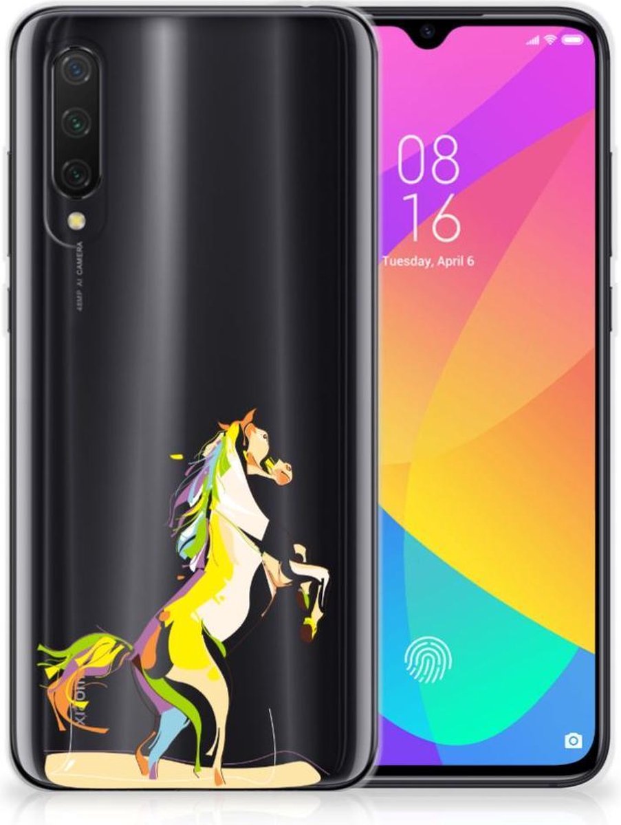 Xiaomi Mi 9 Lite Telefoonhoesje met Naam Horse Color