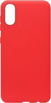 ADEL Siliconen Back Cover Softcase Hoesje Geschikt voor Samsung Galaxy A50(s)/ A30s - Rood