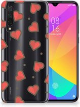 Xiaomi Mi 9 Lite TPU bumper Hearts