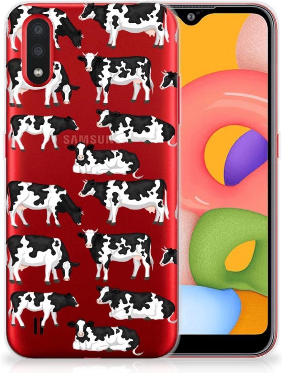 Samsung Galaxy A01 TPU Hoesje Koetjes