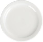 Assiettes Olympia Whiteware à bord étroit | 20 Ø cm | 12 pièces