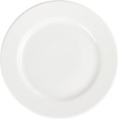 Olympia Whiteware borden met brede rand | 31 Ø cm | 6 Stuks