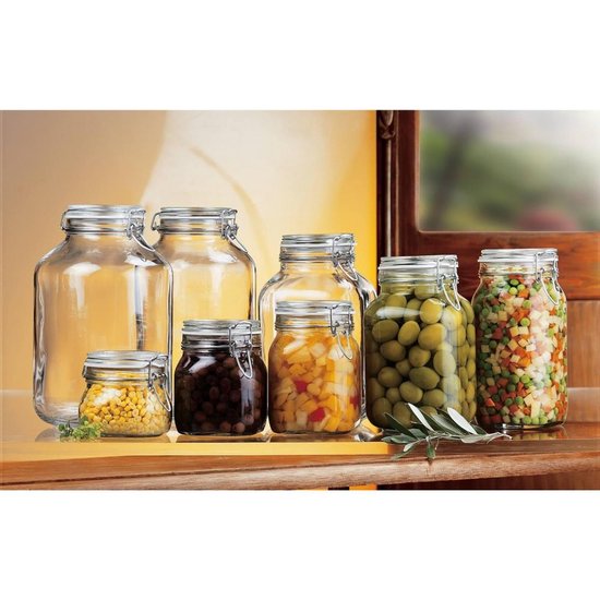 Bormioli Rocco Fido Weckpot - 50cl - 10cm - 6 stuks