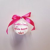 Kerstbal Met Naam Eerste Kerst | Kraamcadeau | Kraampakket | Baby Cadeau