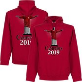 Flamengo 2019 Champions Christ Hoodie - Rood - XXL