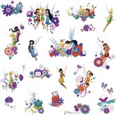 muurstickers Disney Fairy Friends vinyl 18 stuks