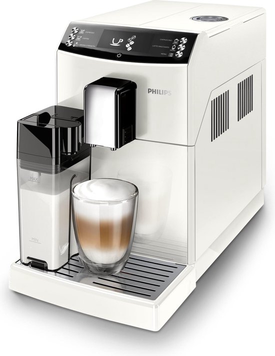 plotseling masker een Philips 3100 serie EP3550/00 - Espressomachine - Wit | bol.com