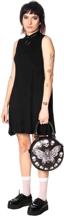 Banned - O RING Korte jurk - XL - Zwart