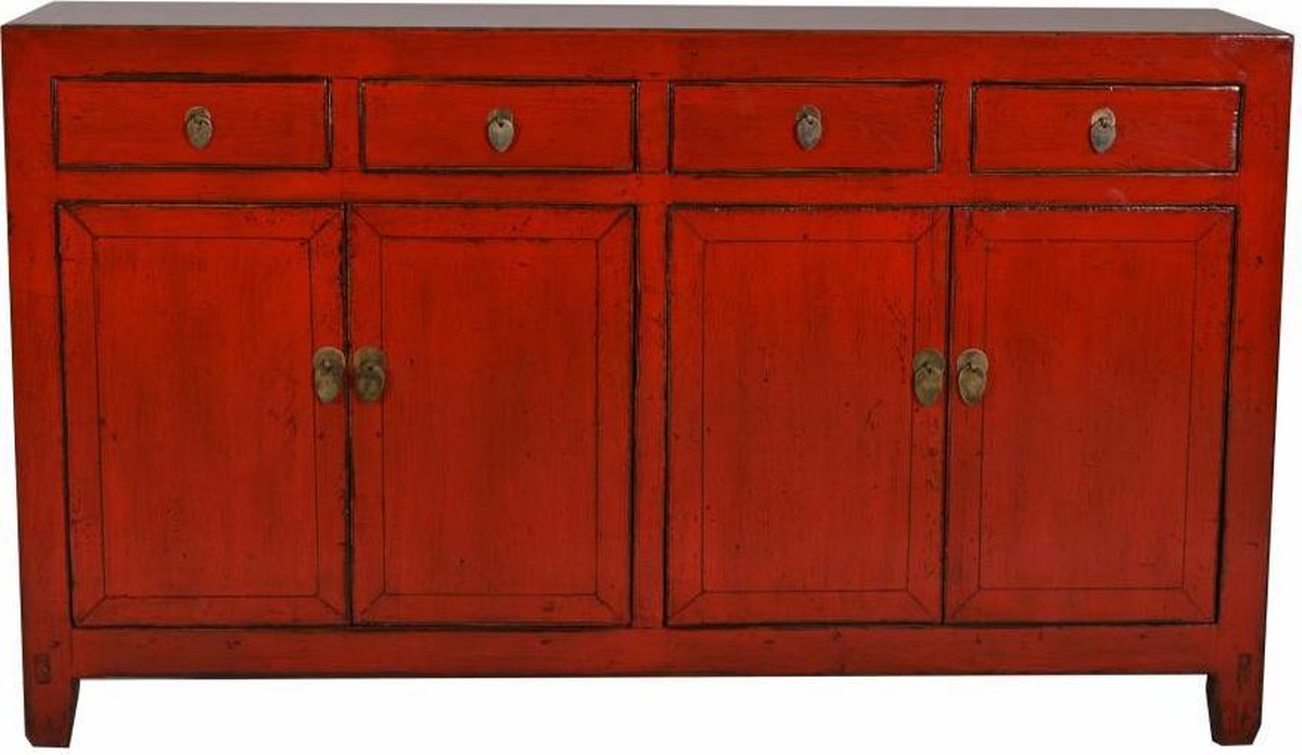 Fine Asianliving Antieke Chinees Dressoir Rood Glassy - Dongbei, China  Chinese... | bol.com