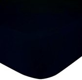 Het Ultieme Zachte Hoeslaken- Jersey -Stretch -100% Katoen -1Persoons-90x200x30cm-Zwart