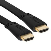 Valueline Platte High Speed HDMI -kabel met ethernet HDMI-connector - HDMI-connector 3,00 m zwart