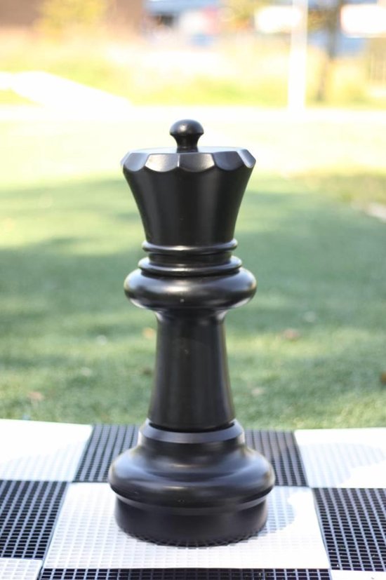 Afbeelding van het spel Schaakstuk, Koningin 60 cm, Zwart