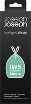 Joseph Joseph Intelligent Waste Waste Bags IW5 Titan - Plastique - 20 L - Paquet de 20 pièces - Blanc