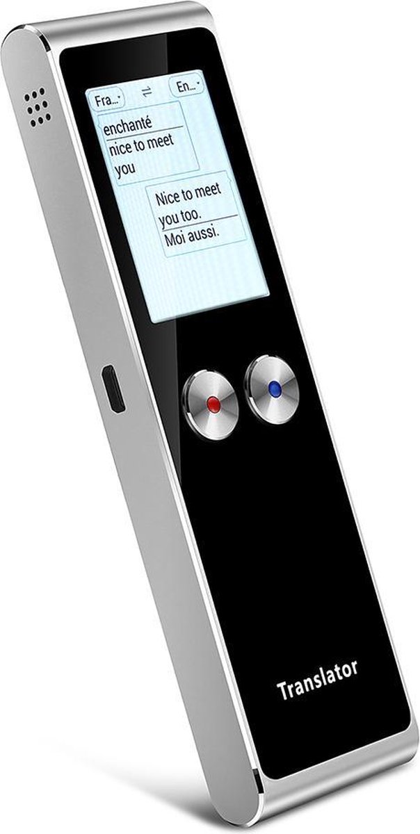 Afbeelding 2 van IST T8S HD Scherm Vertaalcomputer - vertaal apparaat - voice translator, vertalen in 70 talen - Vakantie vertaler geschikt voor ruim 200 landen