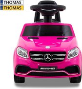 Mercedes GLS63 Elektrische Loopauto - Accu Auto - Sterke Accu - Afstandbediening - Roze