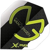 Xq Max Michael Van Gerwen Flights Standard A Zwart/groen 3 Stuks