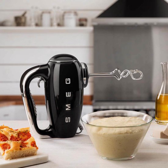 SMEG HMF01BLEU - Handmixer - Zwart - 250W - 9 snelheden van SMEG — afbeelding 3